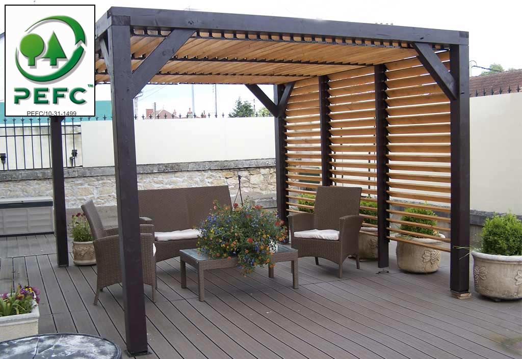 pergola alu carrefour